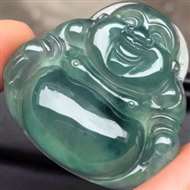 晴水坐佛：完美无裂纹，种老起胶，雕工精致，色泽漂亮，饱满，尺寸：32.9/34/8.1 ，tm13