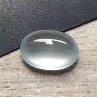 高冰种蛋面，尺寸:11*7.8*5.4mm,完美，种特老，荧光闪闪，镶嵌效果翻倍。H13