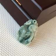 缅甸翡翠A货，生肖龙，栩栩如生，可以送给小朋友，喜欢的赶紧下手吧。