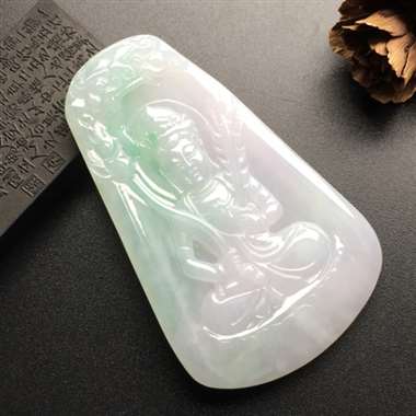 0329 淡春彩虚空藏菩萨 尺寸:61-39-5毫米 0329 淡春彩虚空藏菩萨 尺寸:61-39-5毫米