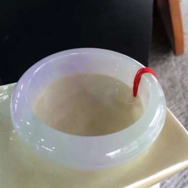 正装紫罗兰镯，细腻水润，版型漂亮，完美