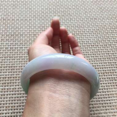 冰春彩带正装手镯，口径：58.5*14.1*7.5，