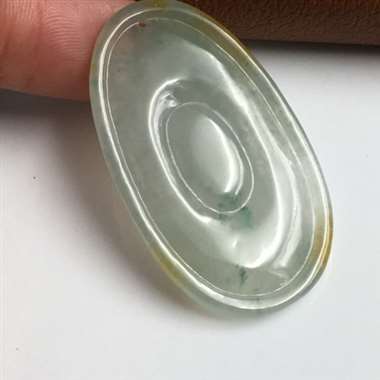 缅甸翡翠A货，冰种三彩翡翠，