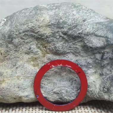 DJ698新货6.72kg莫西沙冰种脱沙手镯料，种老掉牙，全身脱沙肉质已到冰，灯下水足