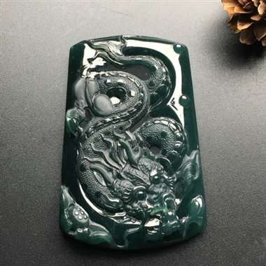 4040 蓝水龙行天下 尺寸:63-41-8.6毫米