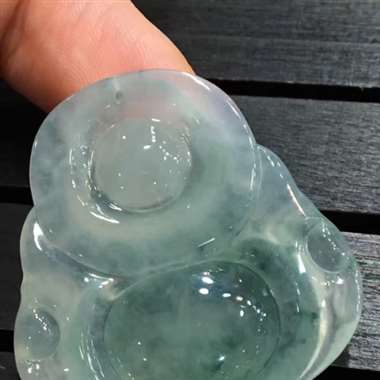 飘花大佛公，笑口常开，高冰光泽，飘兰花，个大，饱满，完美，有质量，值得拥有，特惠价，超值，推荐