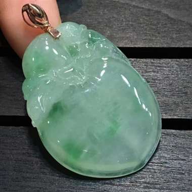 灵猴献寿，色阳，水润，精工雕刻，饱满，完美，18k金镶嵌，性价比高，特惠价，超值，推荐