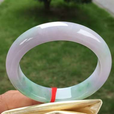 春彩正圈，尺寸55.5-12.7-8.5，水润细腻，颜色亮丽，完美