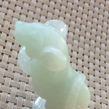 恭喜发财小摆件一对。种老水足、磨砂工艺、小巧玲珑、维妙维肖、性价比很高！