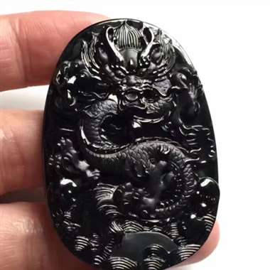 414：墨翠龙牌，黑度特黑，打灯翠绿，肉质细腻，饱满，品质非常高 带证书，可退换！