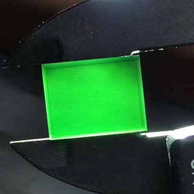 冰种墨翠方戒面 