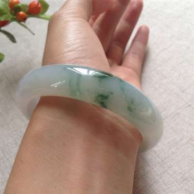 冰飘花正装手镯，完美1