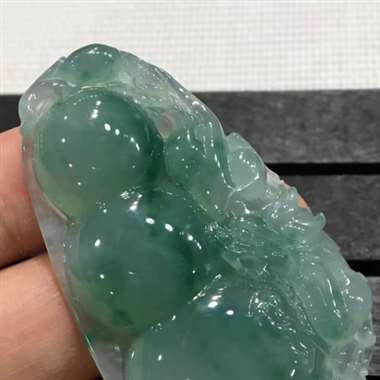豆角，步步高升，连中三元，大件，冰地光泽，飘兰花，饱满圆润，完美，值得拥有，特惠价，超值，推荐
