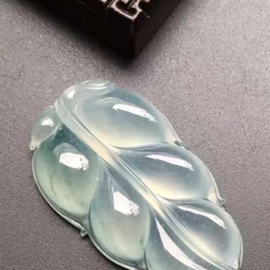 0414-12 冰种叶子 