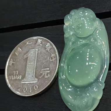 自在佛公，笑口常开，精工细做，出神入化，高冰光泽，完美，值得拥有，特惠价，超值，推荐