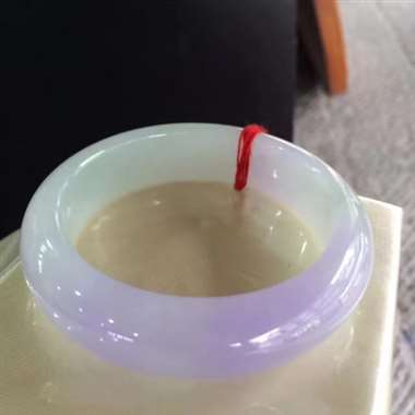 正装紫罗兰镯，细腻水润，版型漂亮，完美