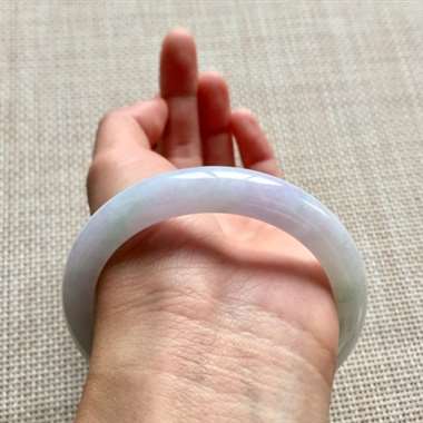 冰春彩带正装手镯，口径：57.2*9.5*8.4
