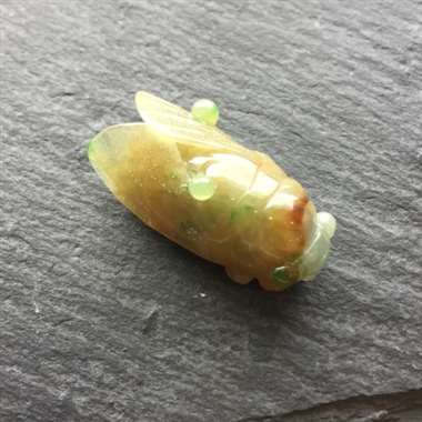 金蝉,栩栩如生,雕工精美。 金蝉,栩栩如生,雕工精美。