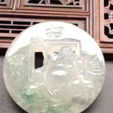 0414-11 飘花招财进宝 