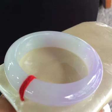 正装紫罗兰镯，细腻水润，版型漂亮，完美