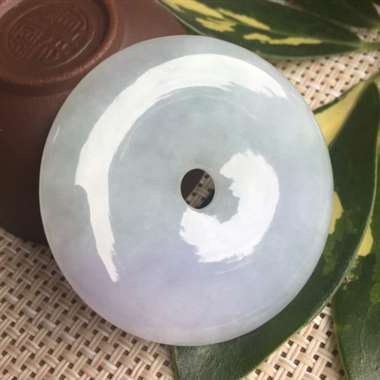 完美，小棉，淡绿底带紫罗兰，一抹紫色见光不见s，实物色稍淡，大件厚装