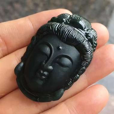 冰种墨翠蓝水观音 冰种墨翠蓝水观音