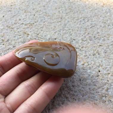 缅甸翡翠A货，福在眼前，谁买去会给你带来好运。
