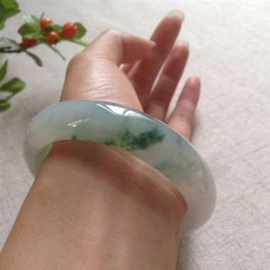 冰飘花正装手镯，完美1