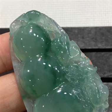 豆角，步步高升，连中三元，大件，冰地光泽，飘兰花，饱满圆润，完美，值得拥有，特惠价，超值，推荐
