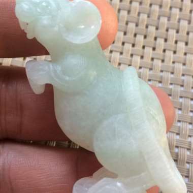 恭喜发财小摆件一对。种老水足、磨砂工艺、小巧玲珑、维妙维肖、性价比很高！