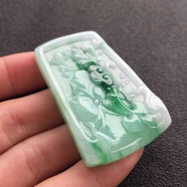 辣绿荷叶吊牌
