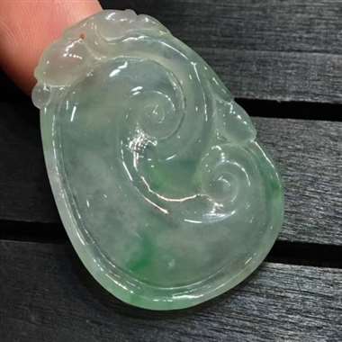 如意，如意吉祥，冰绿料，色阳，冰地起胶，饱满圆润，完美，有质量，值得拥有，特惠价，超值，推荐