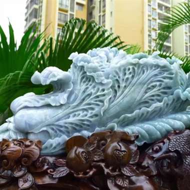 大白菜摆件 精美水润 冰糯 老坑春带彩 精美 招财进宝 财源广进 步步高升 升官发财 精美白菜摆件 大白菜摆件 精美水润 冰糯 老坑春带彩 精美 招财进宝 财源广进 步步高升 升官发财 精美白菜摆件