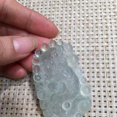 天然翡翠A货冰透水润起光望子成