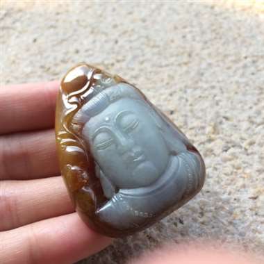 缅甸翡翠A货，福在眼前，谁买去会给你带来好运。