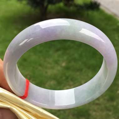 春彩正圈，尺寸58.8-15.4-7.8，水润细腻，完美