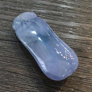 紫罗兰饱满福瓜，完美色阳，紫色见光不失紫，底庄细腻，性价比高，值得推荐