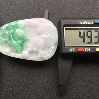 糯种飘花双鱼吐珠挂件 底细干净 色泽靓丽