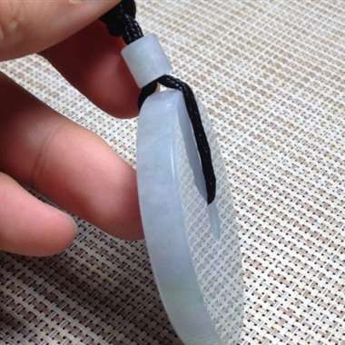 淡紫平安扣 料子细腻清爽 超清新 厚庄大气 完美