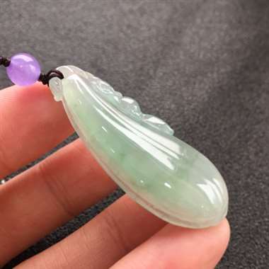 冰飘花福瓜吊坠