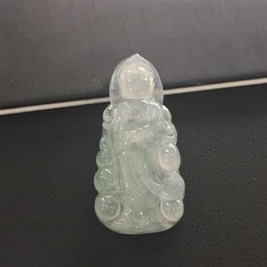 冰种自在观音,细裂 冰种自在观音,细裂