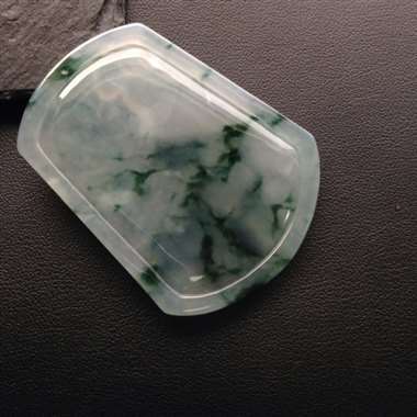 冰种飘花马上得道 水润完美