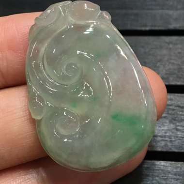 如意，如意吉祥，冰绿料，色阳，冰地起胶，饱满圆润，完美，有质量，值得拥有，特惠价，超值，推荐