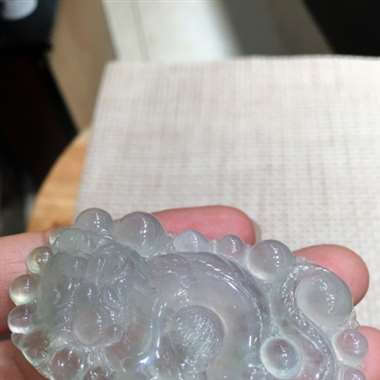 天然翡翠A货冰透水润起光望子成