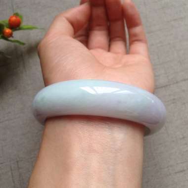 冰浅粉紫绿正装手镯
