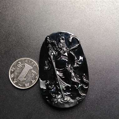 墨翠关公 尺寸60-38-7毫米